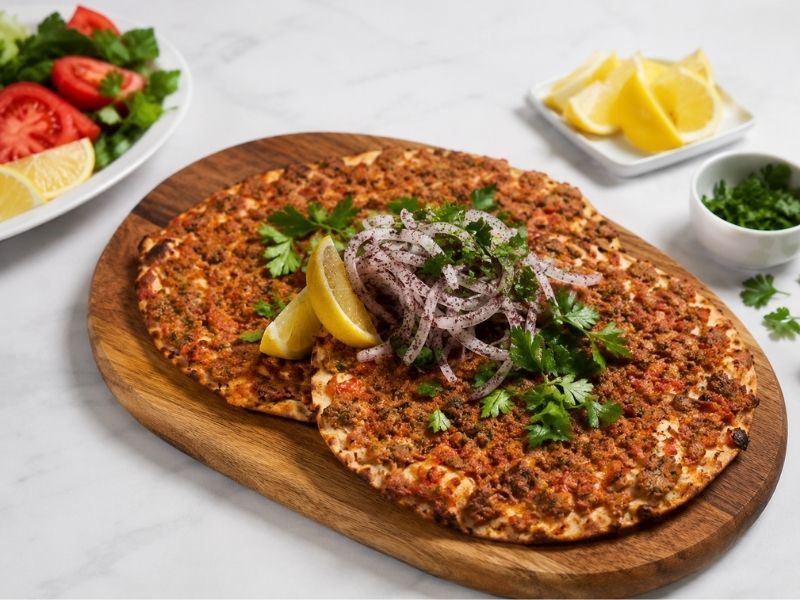 Hazır Yufkadan Kolay Lahmacun Tarifi