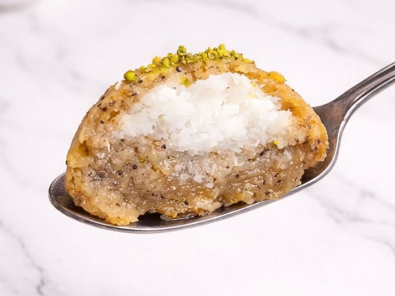 Hindistan Cevizi Dolgulu Şerbetli Tatlı Tarifi