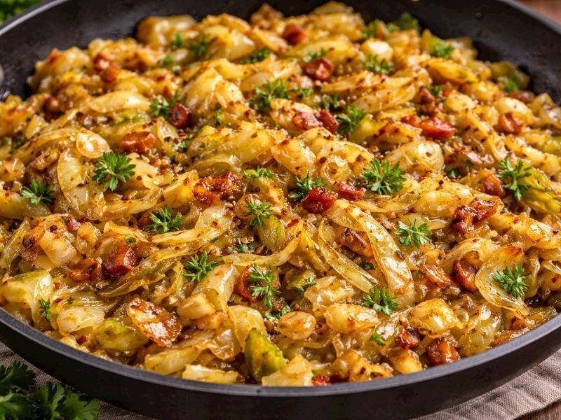 KARAMELİZE LAHANA YEMEĞİ TARİFİ