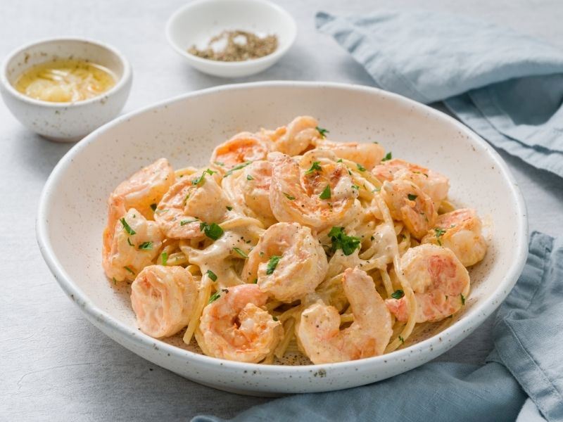 KARİDESLİ MAKARNA TARİFİ