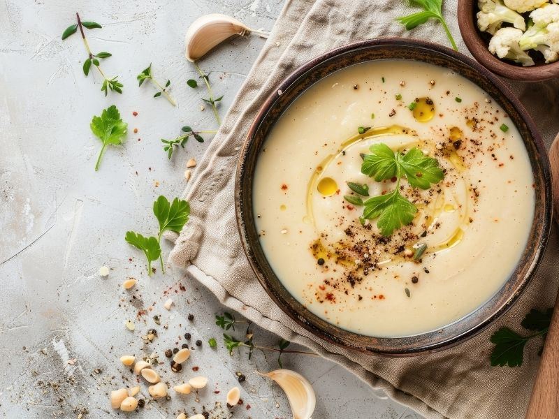 KARNABAHAR ÇORBASI TARİFİ