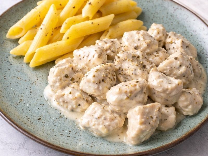 Kekikli Kremalı Tavuk Tarifi