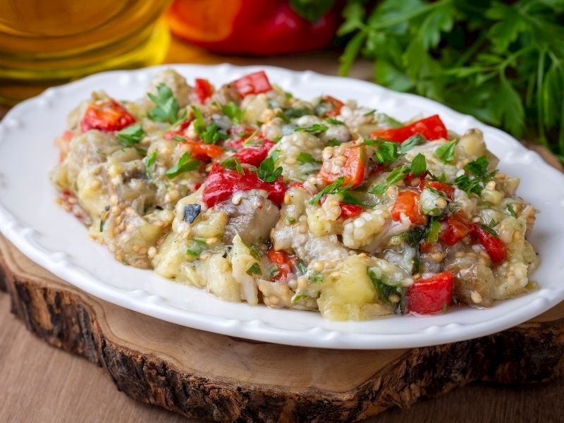 KÖZ PATLICAN MEZESİ TARİFİ