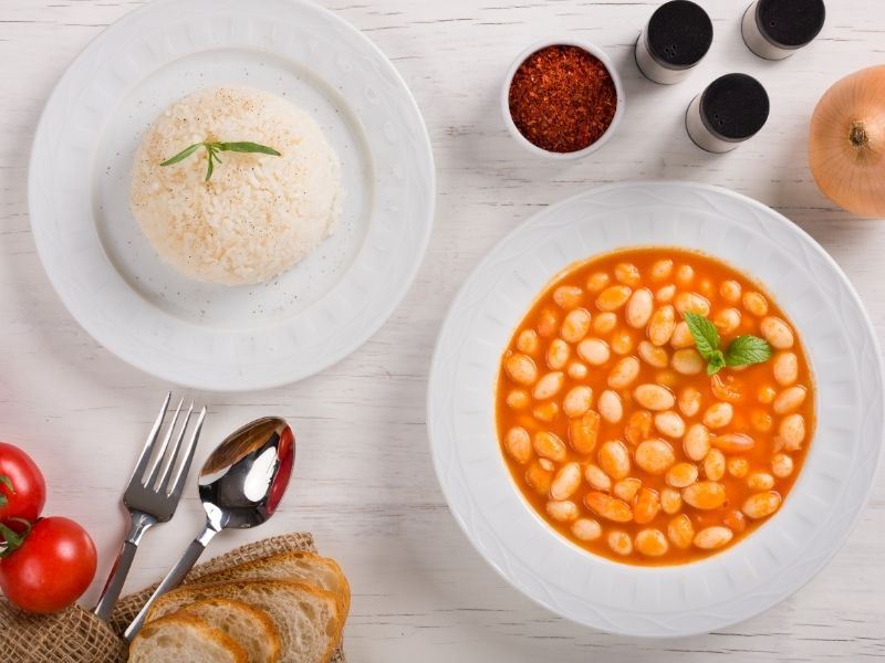 Kuru Fasulye Pilav Tarifi