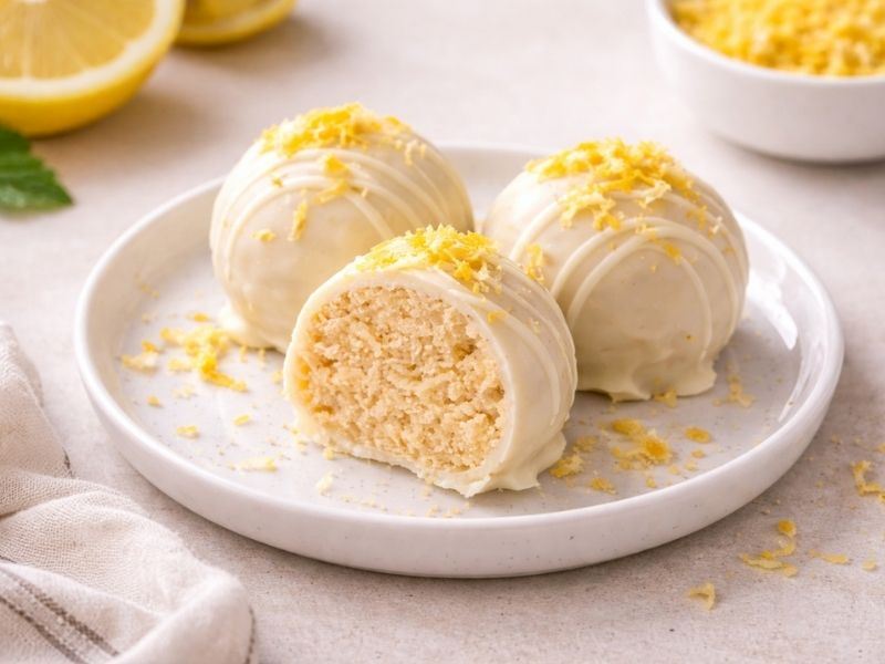 Limonlu Cheseecake Topları Tarifi