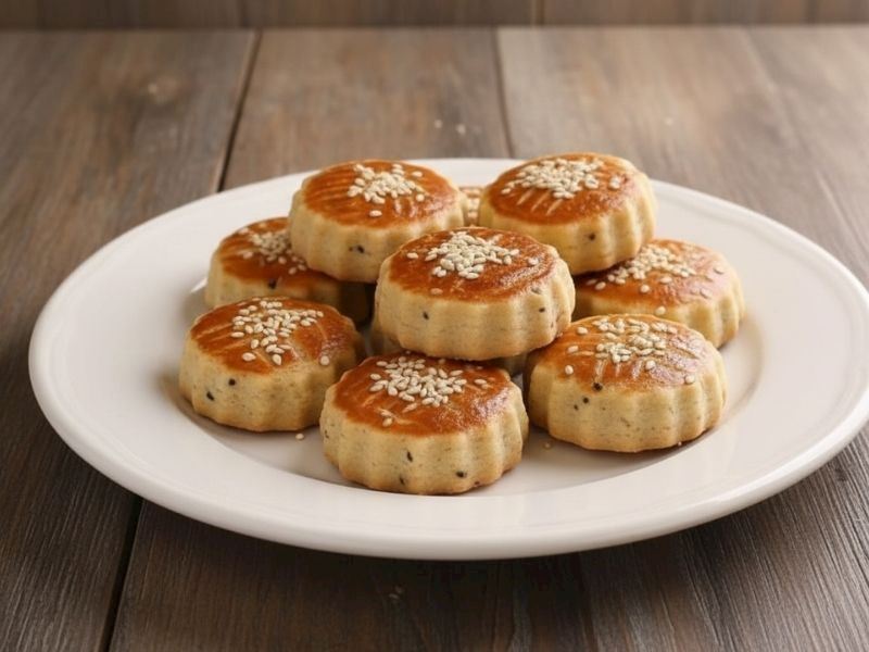 Mahlepli Kıyır Kurabiye Tarifi