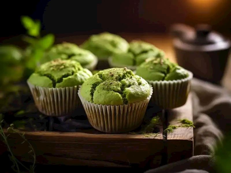 Matcha Muffins