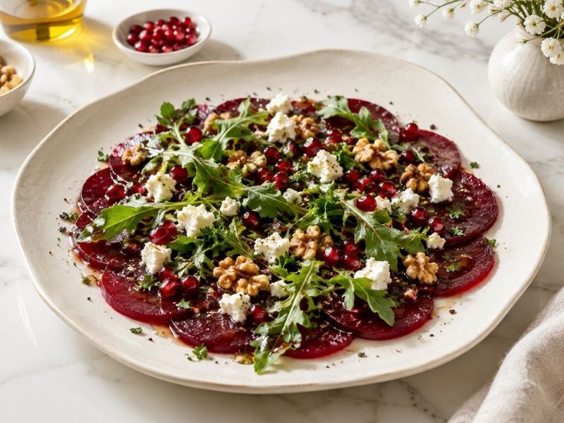 Pancar Carpaccio Tarifi