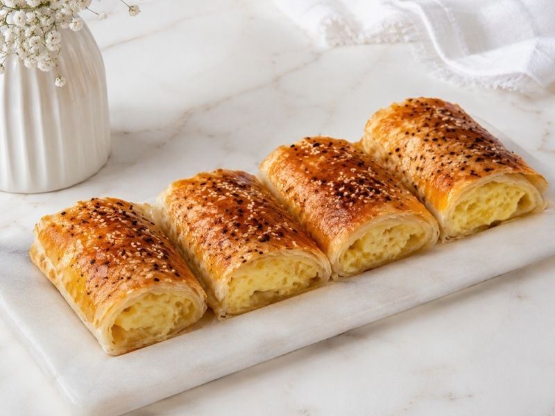 PATATESLİ KAŞARLI RULO BÖREK TARİFİ