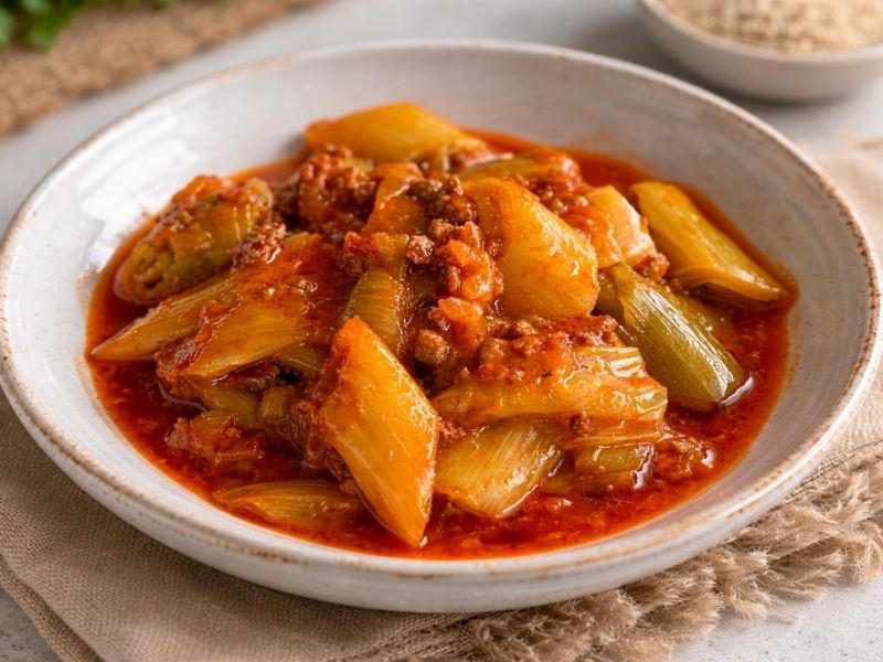 Pırasa Musakka Tarifi