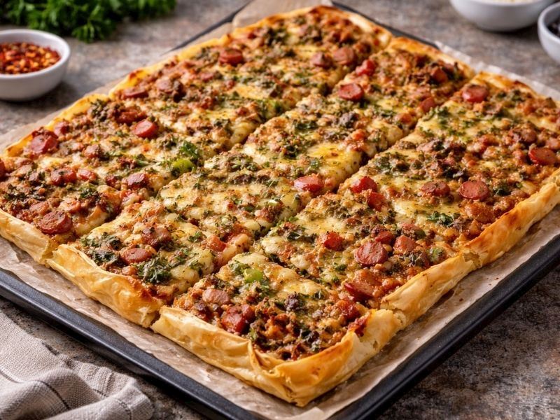 PİZZA BÖREK TARİFİ