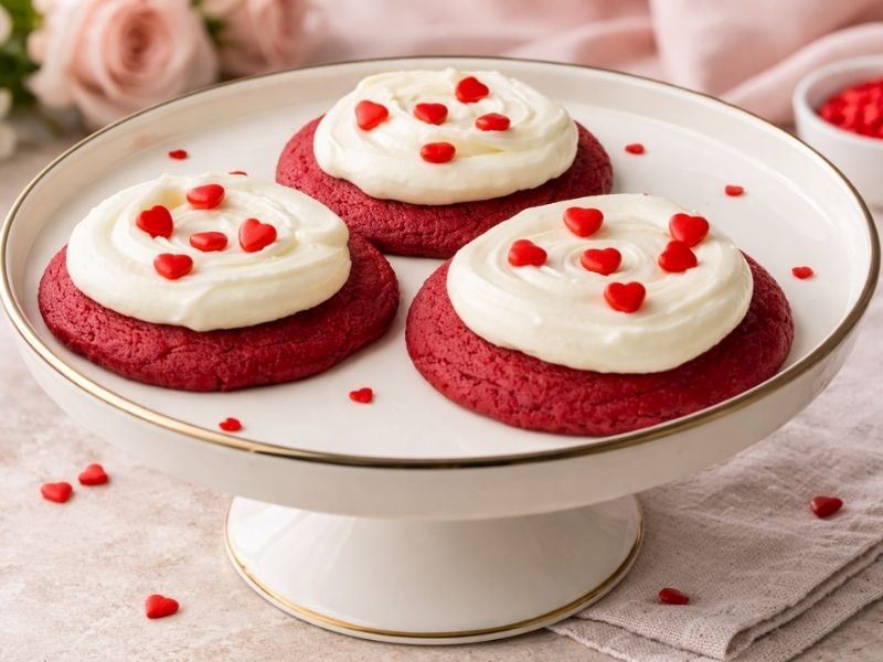 Red Velvet Cookie Tarifi