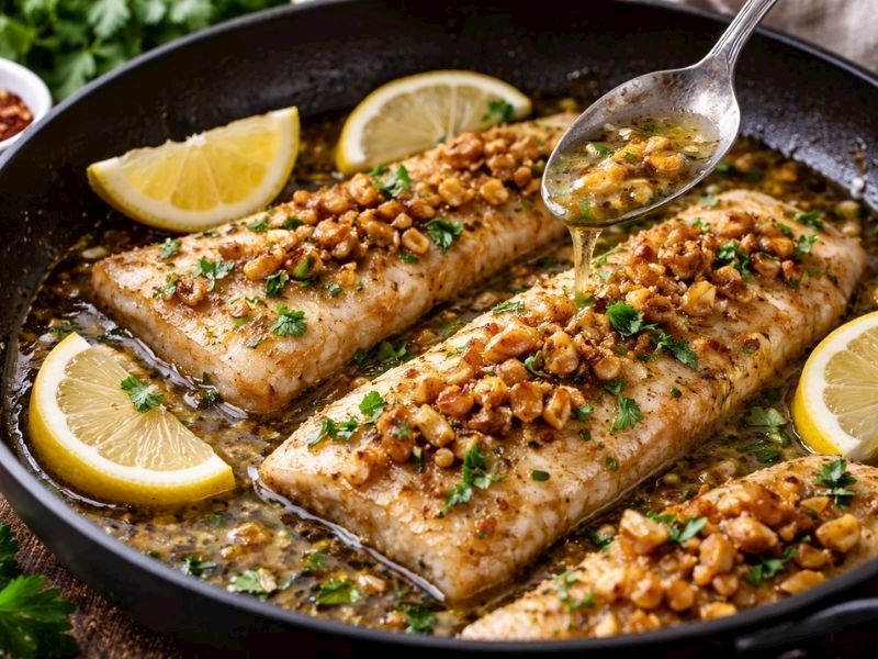 Sarımsaklı Balık Tarifi