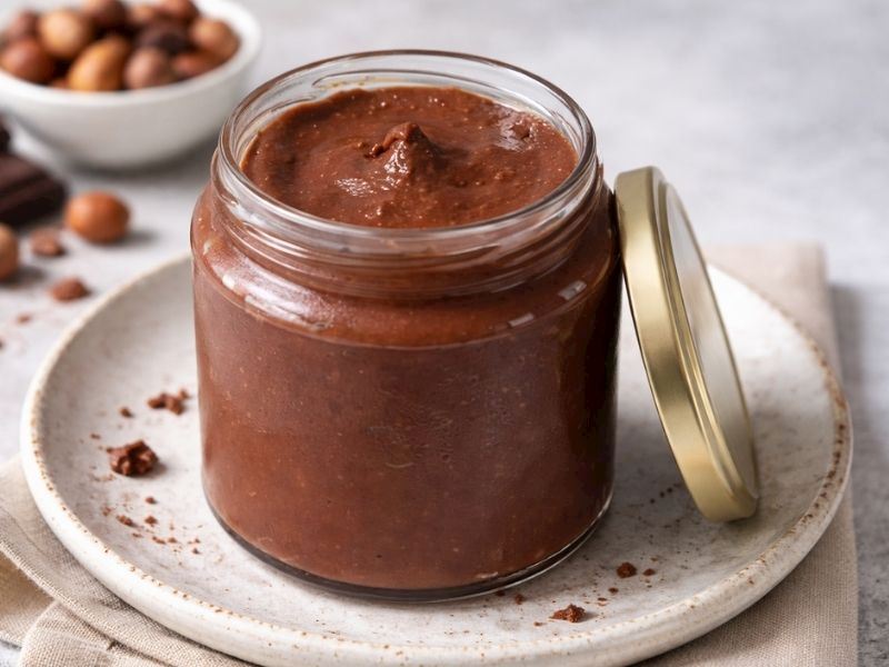 Şekersiz Kakaolu Fındık Kreması Tarifi