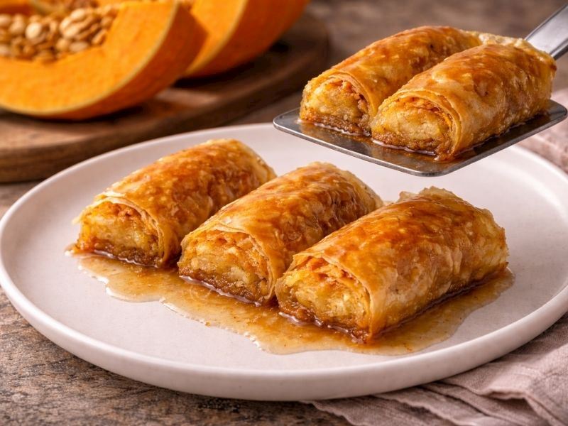 Şerbetli Kabak Böreği Tarifi