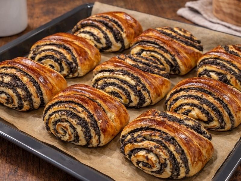 Siyah Haşhaşlı Çörek Tarifi