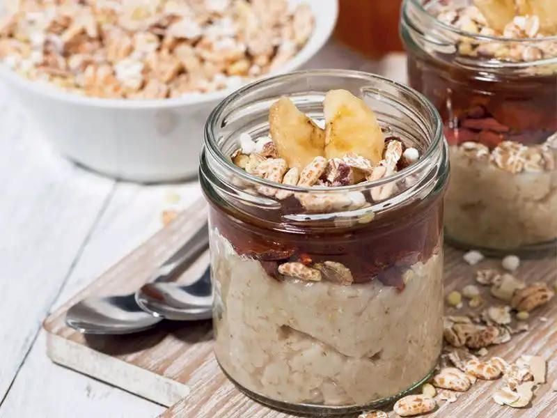 Snickers Overnight Oats