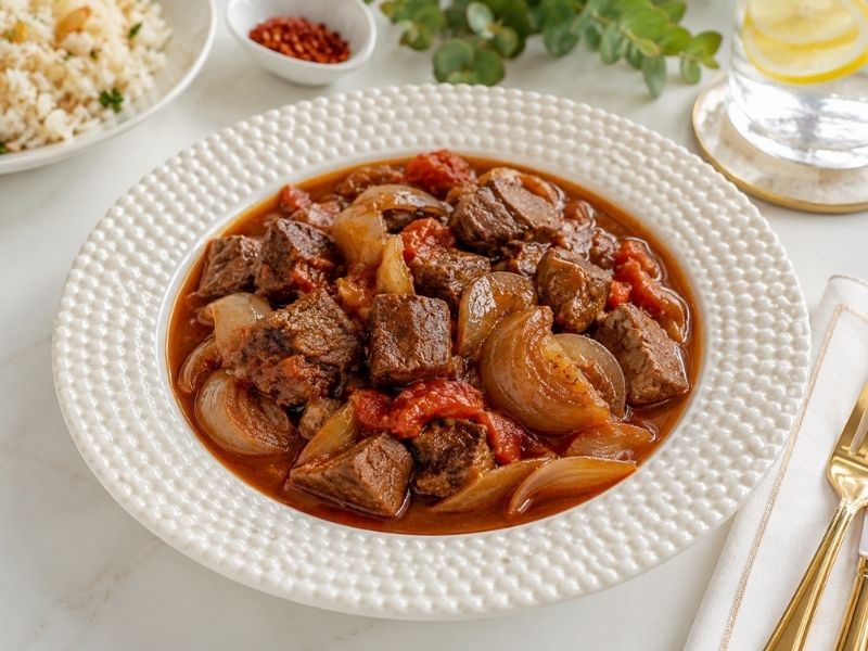 SOĞANLI ET YAHNİ TARİFİ