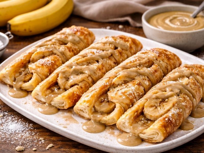 Tahin Soslu Muzlu Milföy Tarifi