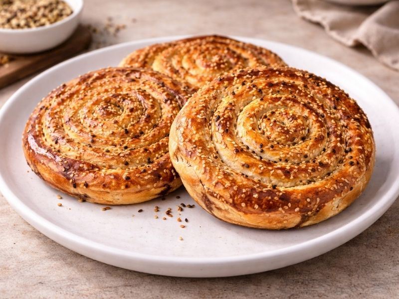 Tahinli Çörek Tarifi