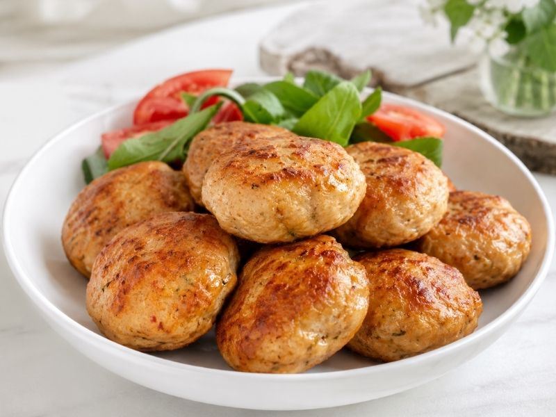 TAM KIVAMINDA KAŞARLI TAVUK KÖFTE TARİFİ