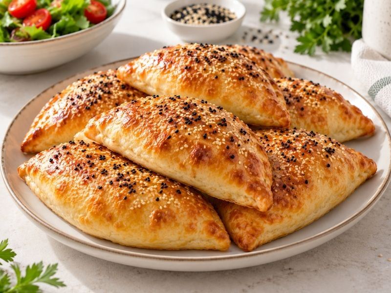 Tavuklu Kaşarlı Gün Böreği Tarifi