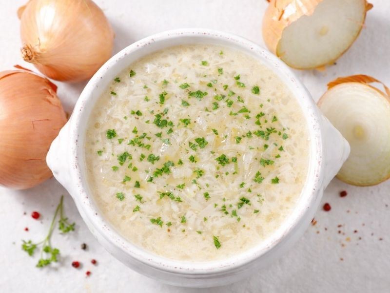 TERBİYELİ SOĞAN ÇORBASI TARİFİ