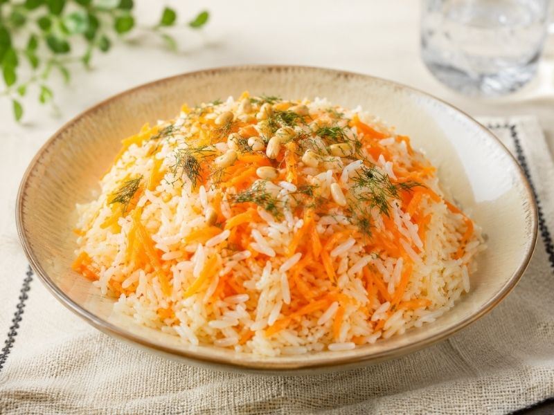 Tereyağlı Havuçlu Pilav Tarifi