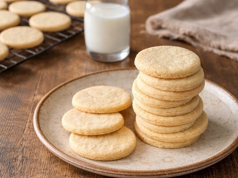 Tereyağlı Sade Kurabiye Tarifi