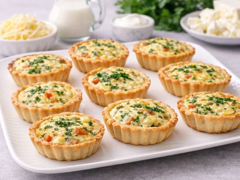 TUZLU TARTOLET TARİFİ