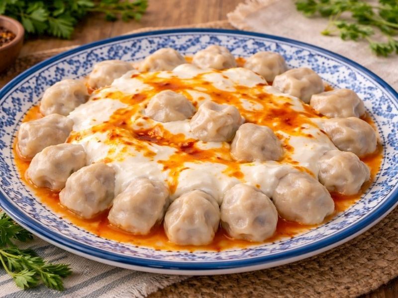 VİRAL OLAN ZAHMETSİZ MANTI TARİFİ