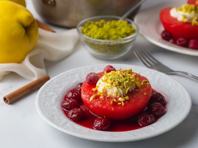 Vişneli Ayva Tatlısı Tarifi