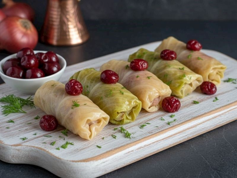 Vişneli Lahana Sarması Tarifi