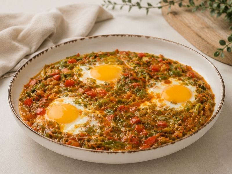 YUMURTALI SEMİZOTU KAVURMASI TARİFİ