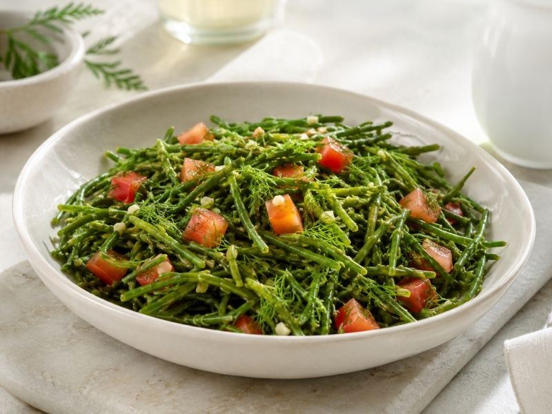 ZEYTİNYAĞLI DENİZ BÖRÜLCESİ SALATASI TARİFİ