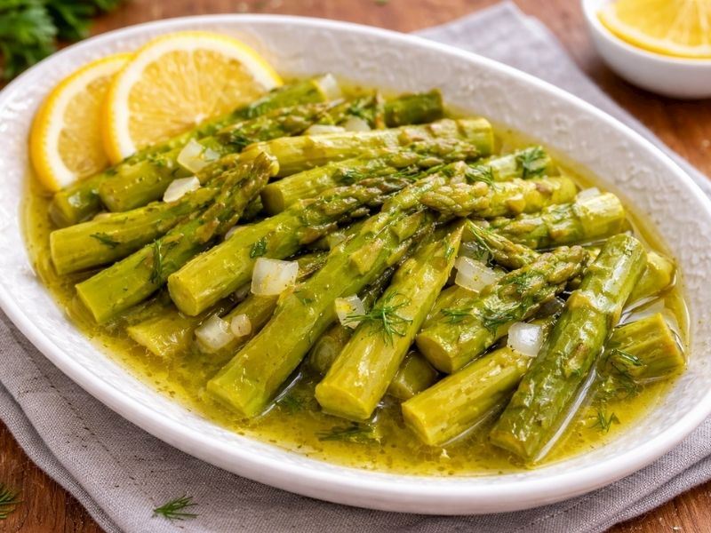 Zeytinyağlı Kuşkonmaz Tarifi